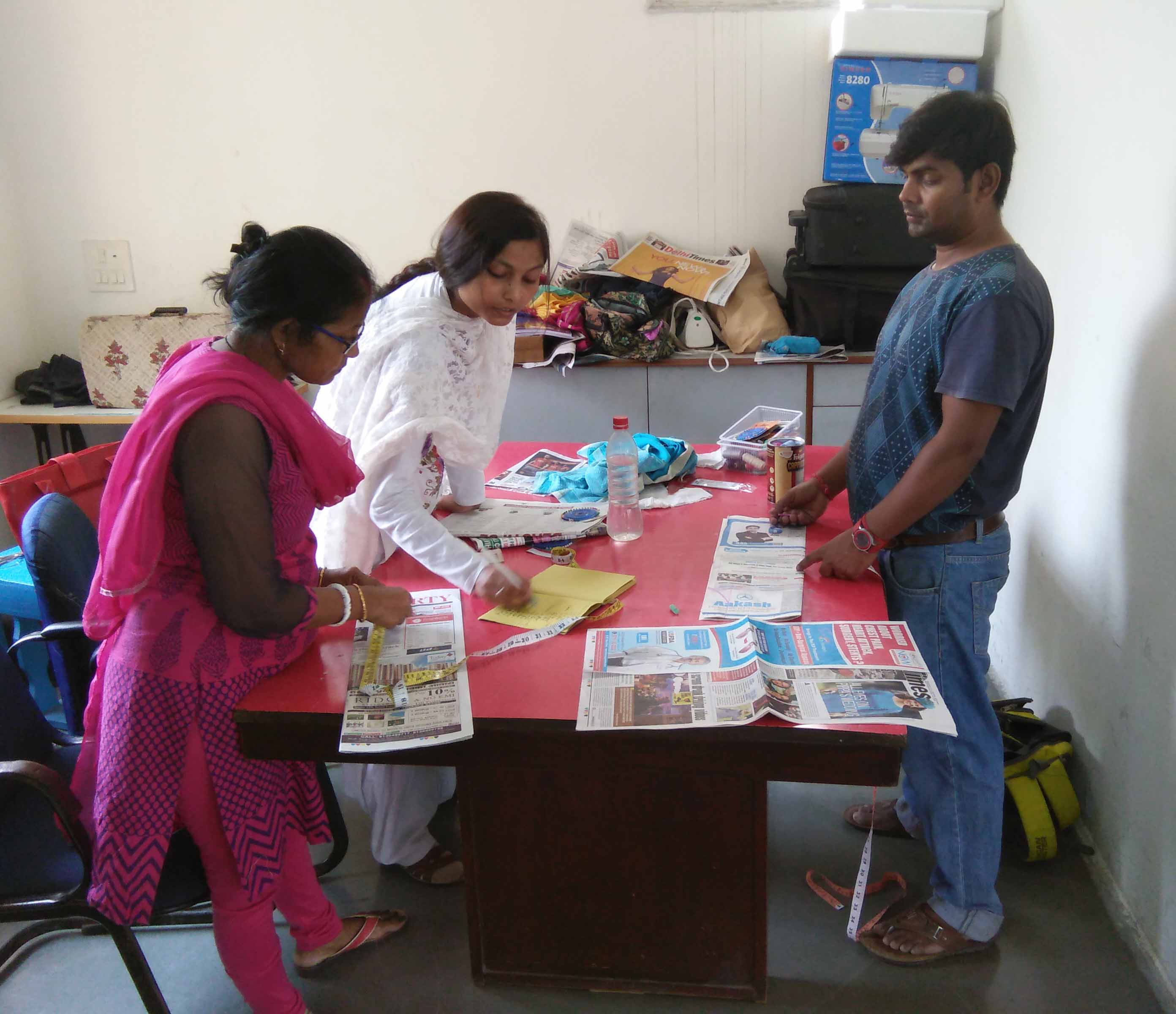 Leprosy, Lepra Sewing Computer Course, NGO Delhi Sunil